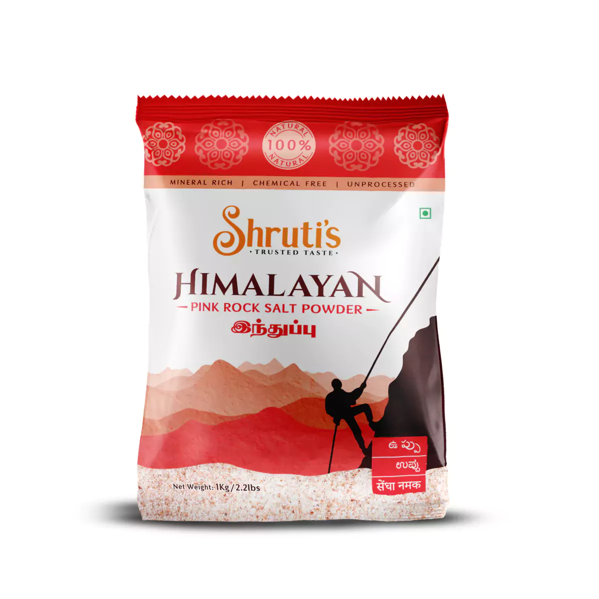 Shrutis Himalayan Pink Salt Powder 1000 gm