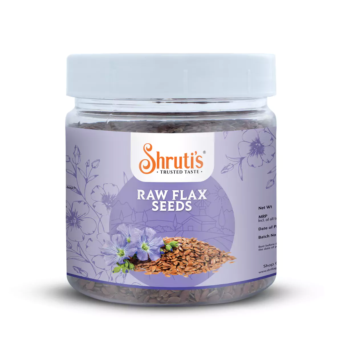 Shrutis Raw Flax Seeds 250 gm