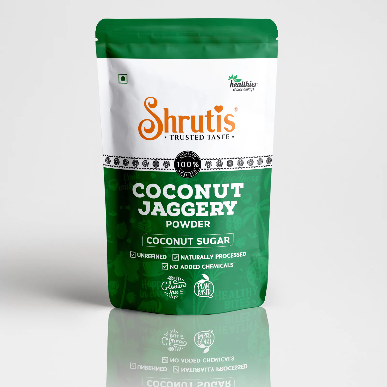 Buy Shruti’s Coconut Jaggery Powder 250g Pouch Online – Best Price in India